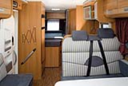 Motorhome hire example Comfort Luxury