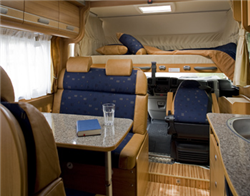 Motorhome hire example Comfort Luxury