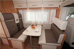 motorhome for rent example Lux Group - 7 berth