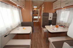motorhome for rent example Lux Group - 7 berth