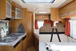 campervan hire europe example Comfort Standard