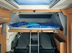 campervan hire europe example Comfort Standard