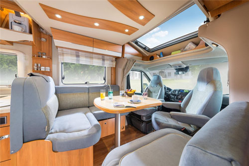 Campervan hire example Exclusive Extra