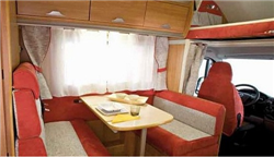 Campervan hire example Europeo 5