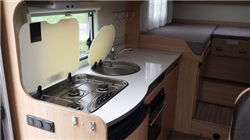 Campervan hire example M6 - Comfort Standard