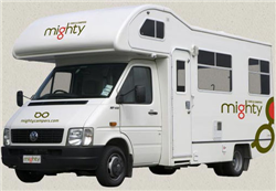 Motorhome hire example Double Up 