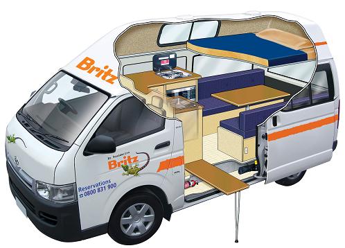 motorhome hire new zealand example Hitop