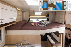 rent camper example Lux Group - 4 berth