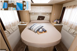 rent camper example Lux Group - 4 berth