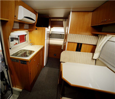 camper for rent example Alcove Sport Plus