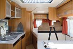 rent campervan example Comfort Standard