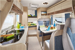 motorhome rental example Lux Group - 6 berth