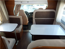 Europe motorhome rental example Baron 22