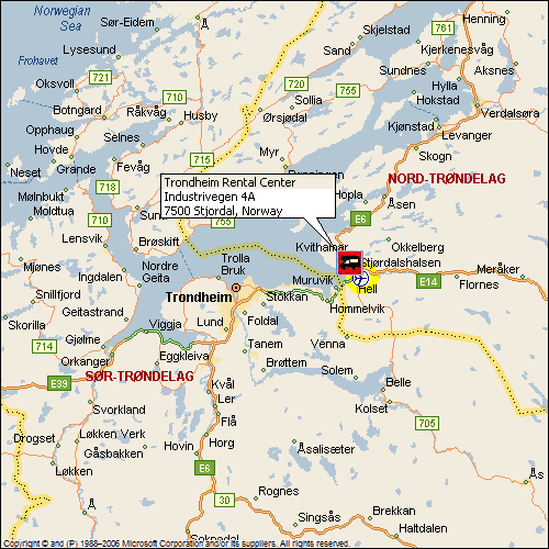 RV Rental Center  - Touring Cars NOR  - Trondheim - Drop Off location only