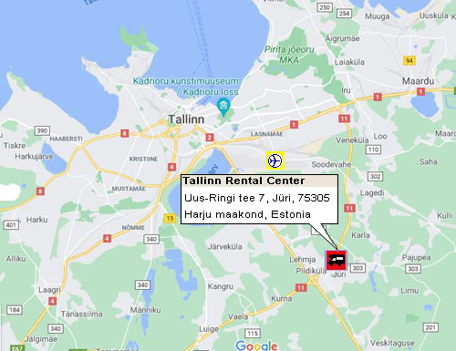 RV Rental Center  - Touring Cars NOR  - Tallinn - Drop Off location only