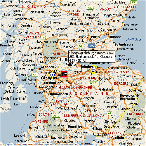 RV Rental Center  - Touring Cars NOR  - Glasgow - Drop Off location only