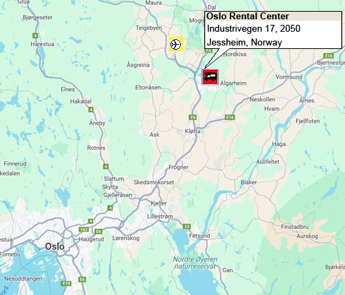 RV Rental Center  - Touring Cars SWE  - Oslo - Drop Off location only