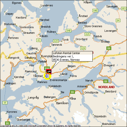 RV Rental Center  - Touring Cars SWE  - Lofoten - Drop off location only