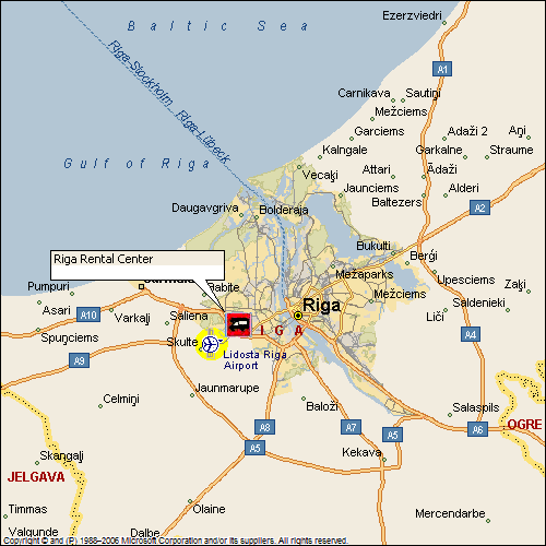 RV Rental Center  - Touring Cars FIN  - Riga - Drop Off location only