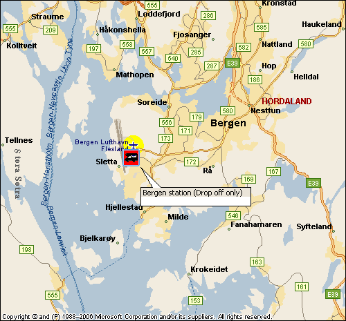 RV Rental Center  - Touring Cars ICE  - Bergen - Drop Off location only