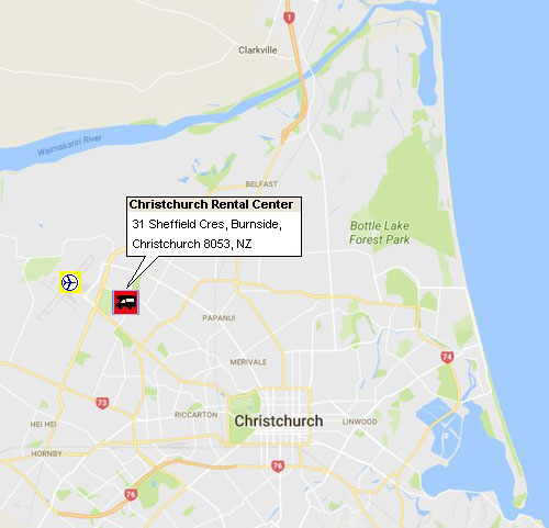 RV Rental Center  - Pacific Horizon NZ - Christchurch