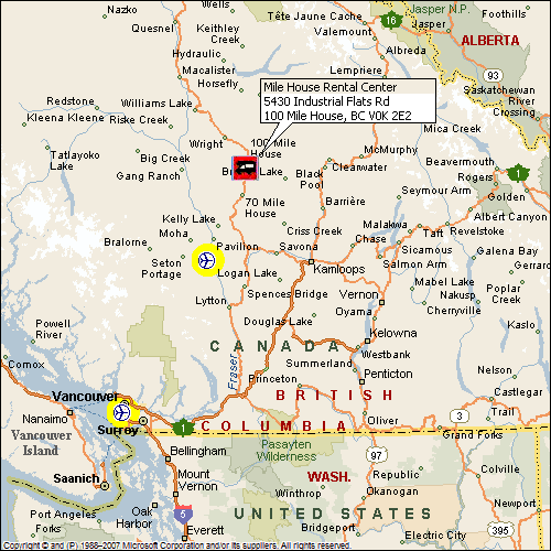 RV Rental Center  - Meridian RV - Mile House