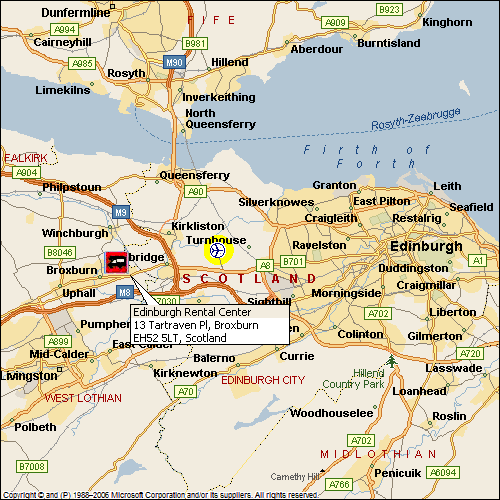 RV Rental Center  - Spaceships UK - Edinburgh