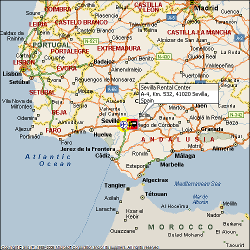 RV Rental Center  - Surf Campers - Seville - Airport