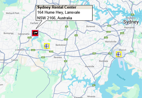 RV Rental Center  - Lets Go Motorhomes AU  - Sydney