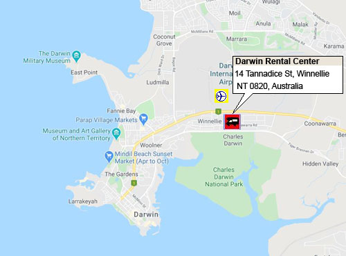 RV Rental Center  - Lets Go Motorhomes AU  - Darwin