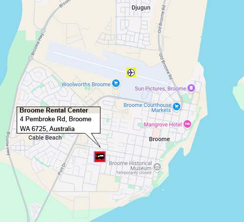RV Rental Center  - Lets Go Motorhomes AU  - Broome