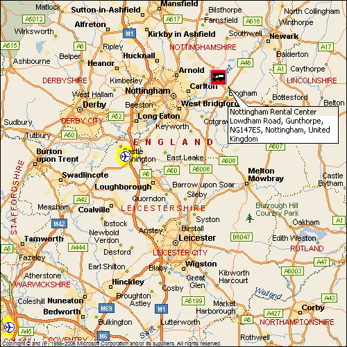 RV Rental Center  - McRent GB - Nottingham