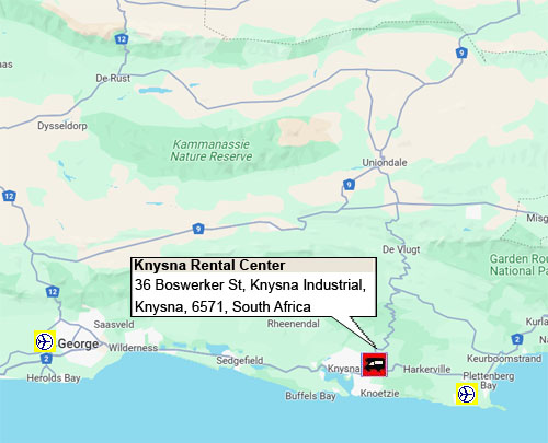 RV Rental Center  - Britz Namibia - Knysna - Drop off only