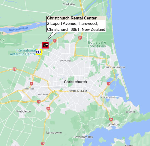 RV Rental Center  - Kiwi Campers NZ  - Christchurch