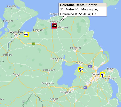 RV Rental Center  - Causeway Campers IRE  - Coleraine