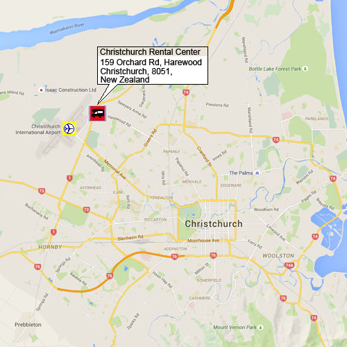 RV Rental Center  - Mighty NZ - Christchurch - Airport
