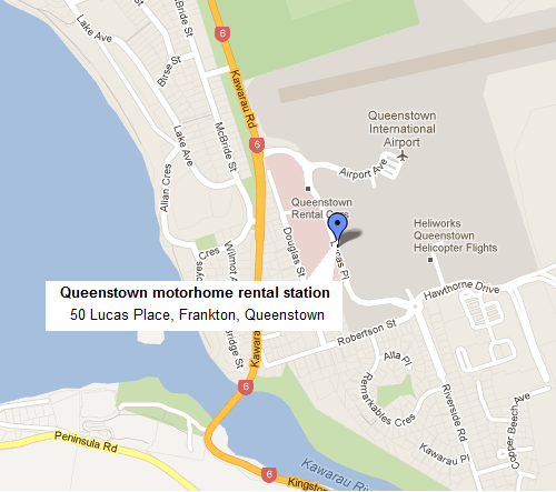 RV Rental Center  - Mighty NZ - Queenstown - Airport