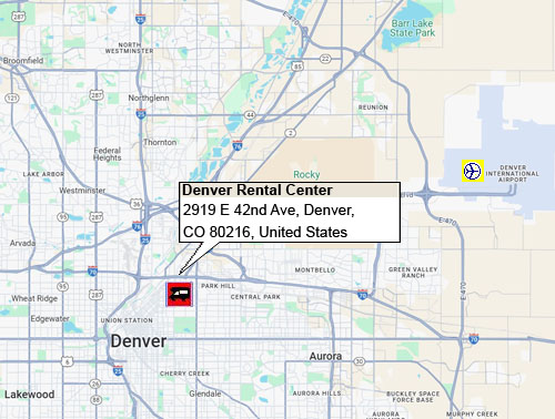 RV Rental Center  - Native Campervans - Denver DEN area