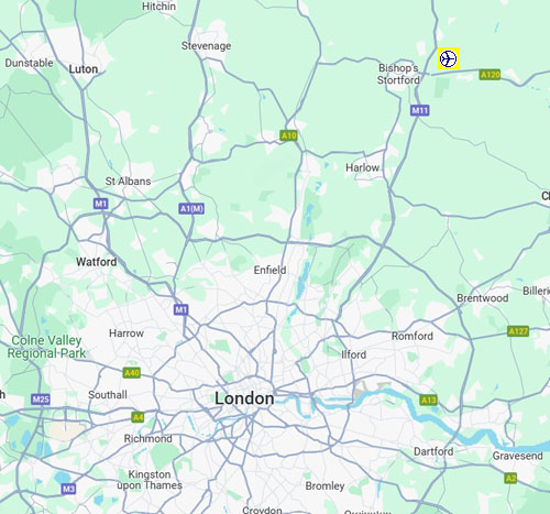 RV Rental Center  - Anywhere Campers  - London - Stansted Airport