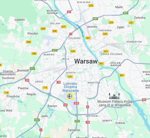 RV Rental Center  - Anywhere Campers  - Warsaw - Airport