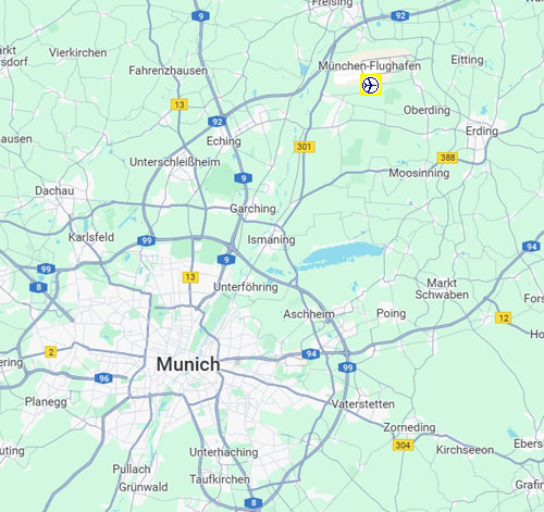 RV Rental Center  - Anywhere Campers  - Munich - Airport