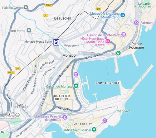 RV Rental Center  - Anywhere Campers  - Monaco - Train Station