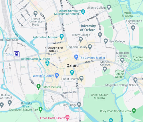 RV Rental Center  - Anywhere Campers  - Oxford - Train Station
