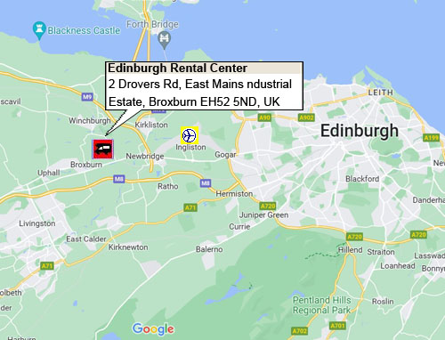 RV Rental Center  - Apollo UK Just Go  - Edinburgh