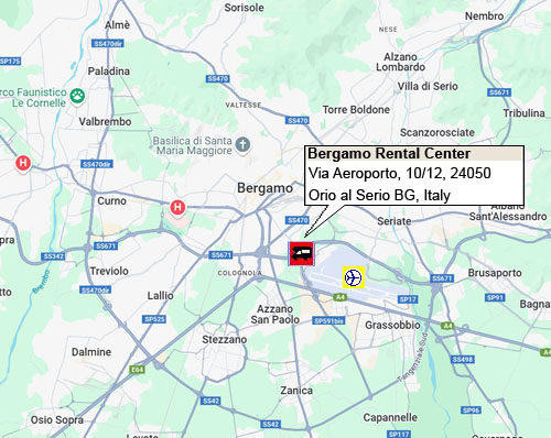 RV Rental Center  - Indie Campers IT  - Bergamo - Orio al Serio Airport