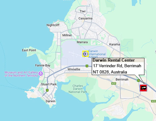 RV Rental Center  - Indie Campers AU  - Darwin