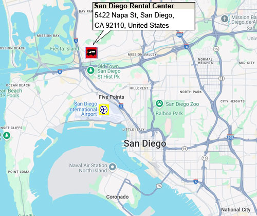 RV Rental Center  - Indie Campers USA  - San Diego SAN area