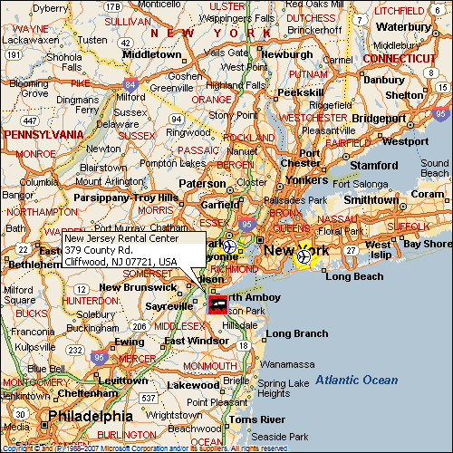 RV Rental Center  - Cruise America - Cliffwood - New Jersey