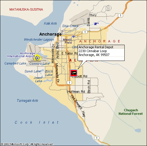 RV Rental Center  - Cruise America - Anchorage