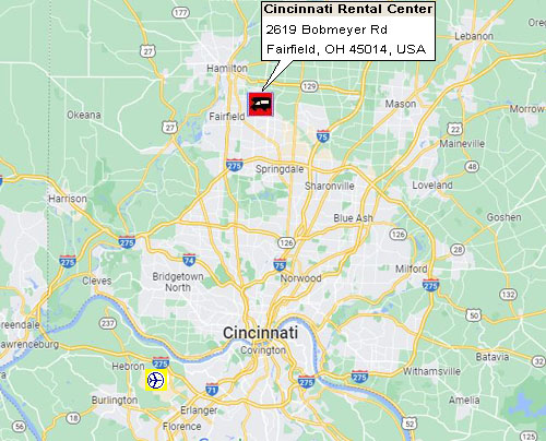 RV Rental Center  - Cruise America - Cincinnati